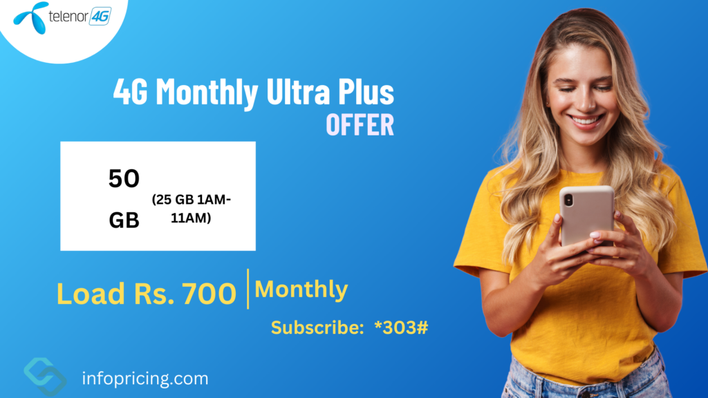 4G Monthly Ultra Plus