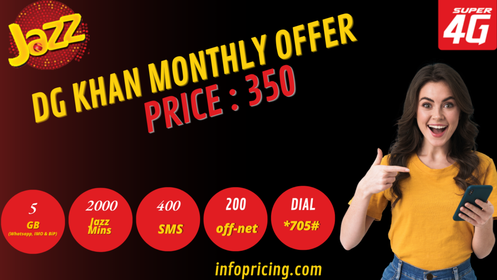 Jazz DG khan Monthly Offer