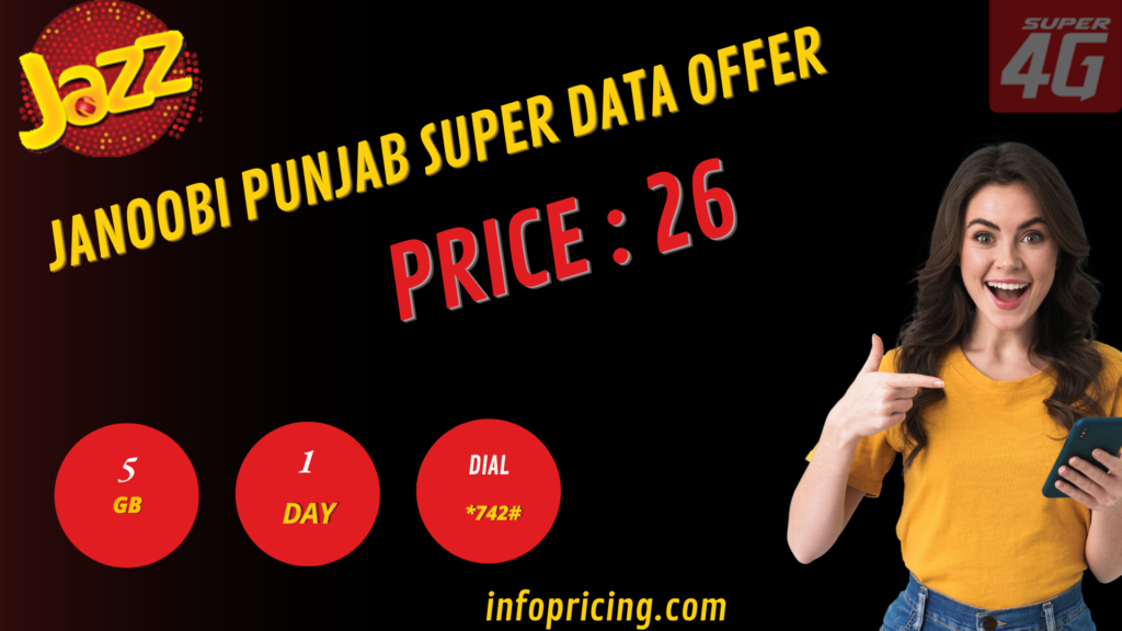 Jazz Janoobi Punjab Super Data Offer