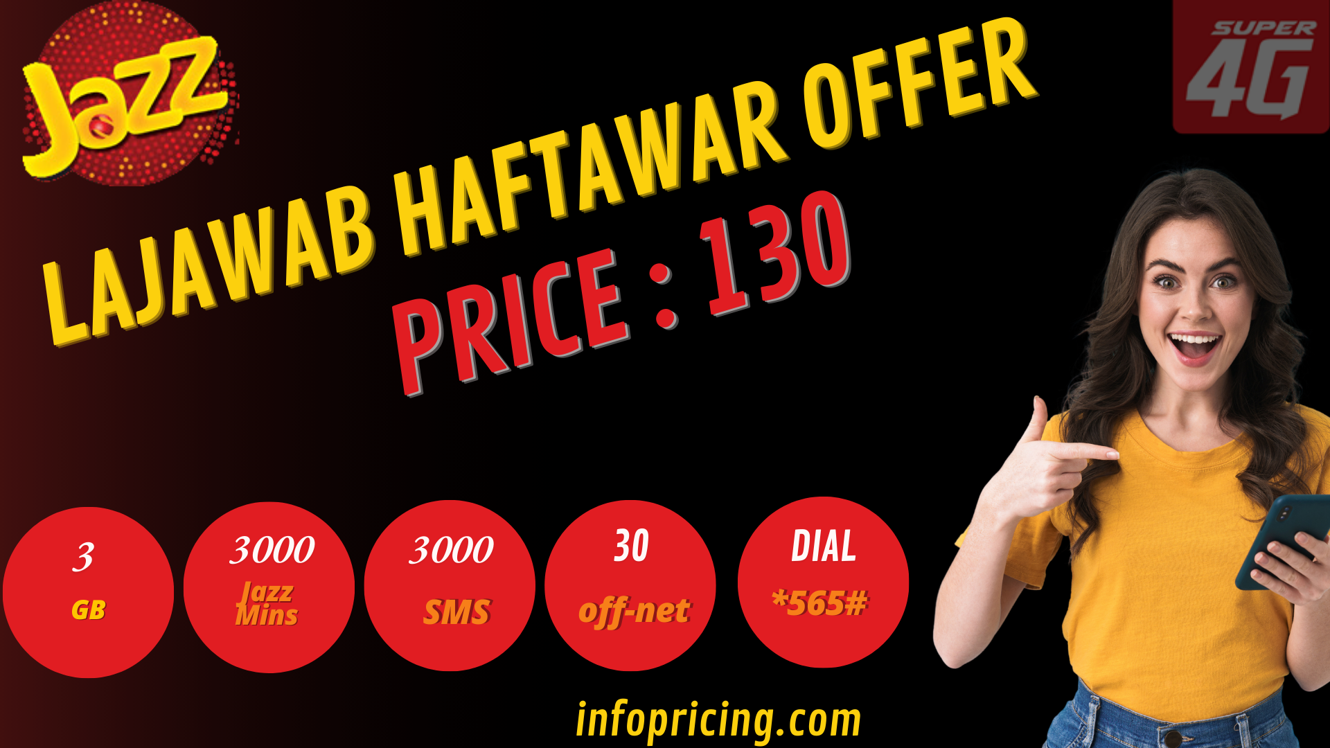 Jazz Lajawab Haftawar Offer