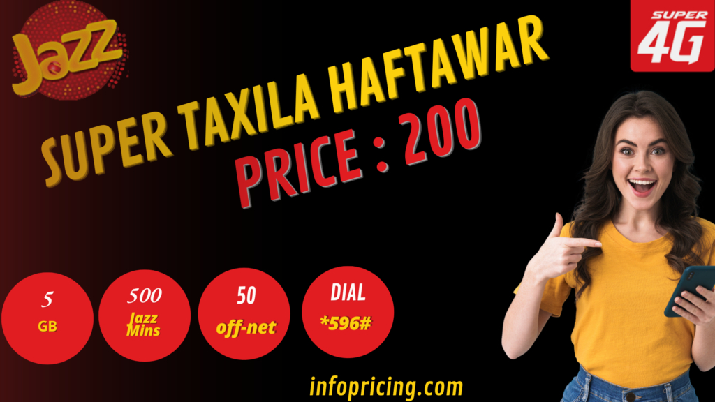 Jazz Super Taxila Haftawar Offer