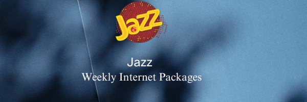 Jazz Weekly Internet Packages: