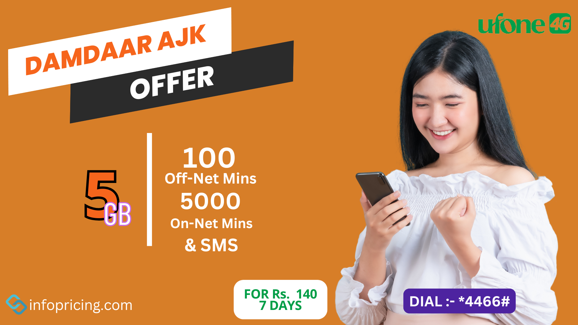 Ufone Damdaar AJK Offer