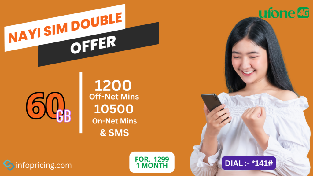 Ufone Nayi Sim Double Offer