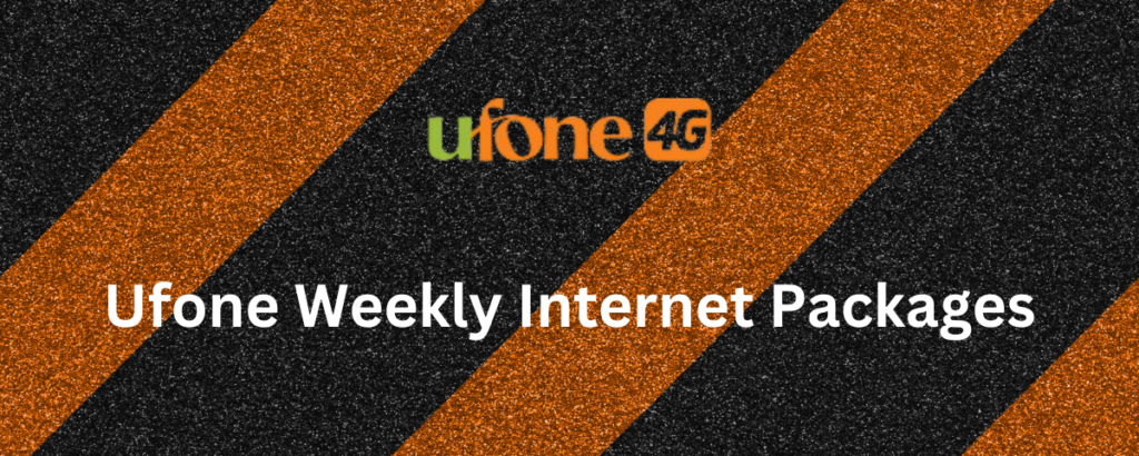 Ufone Weekly Internet Packages