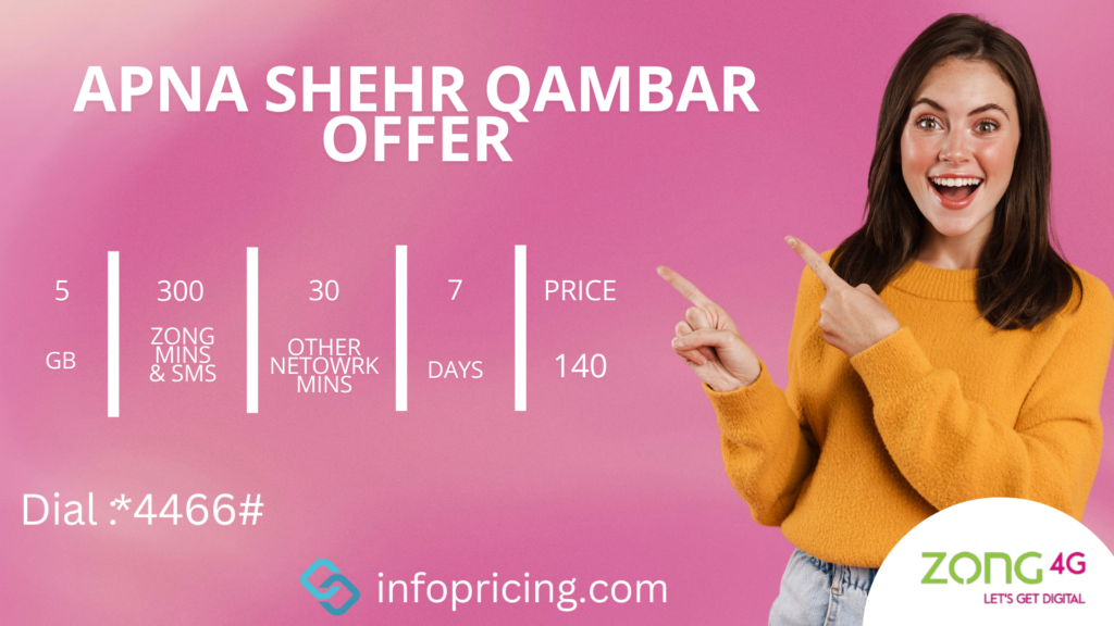 Zong Apna Shehr Qambar Offer