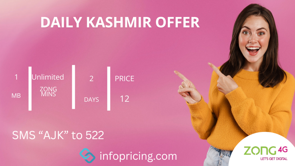 Zong Daily Kashmir Offer