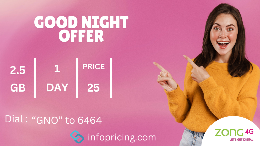 Zong Good Night Offer