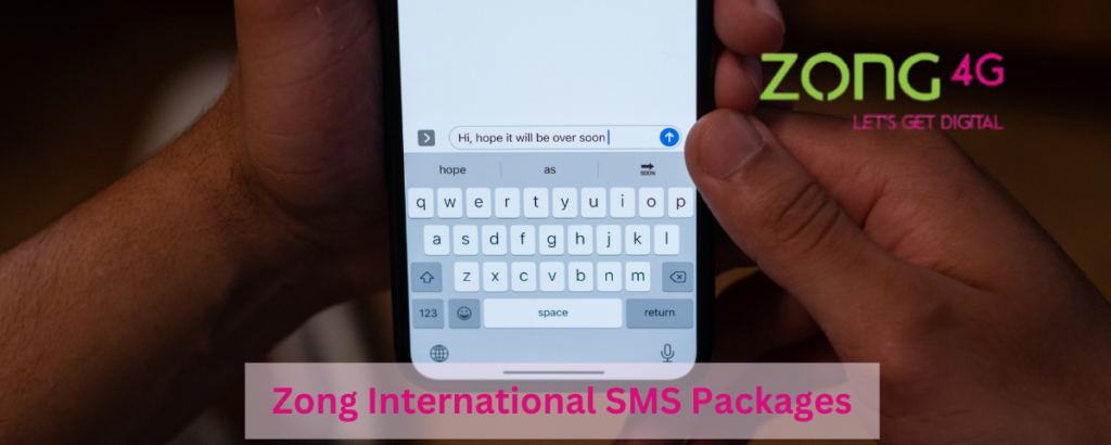 Zong International SMS Packages