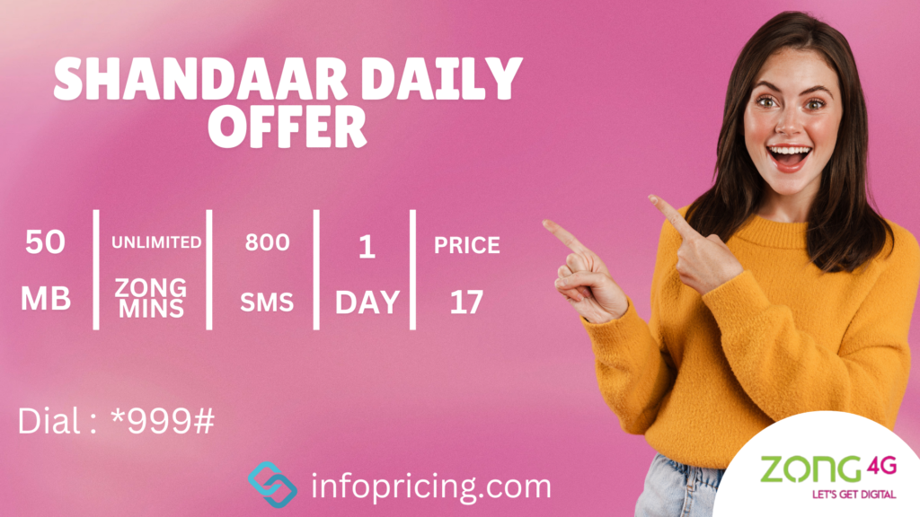 Zong Shandaar Daily Offer