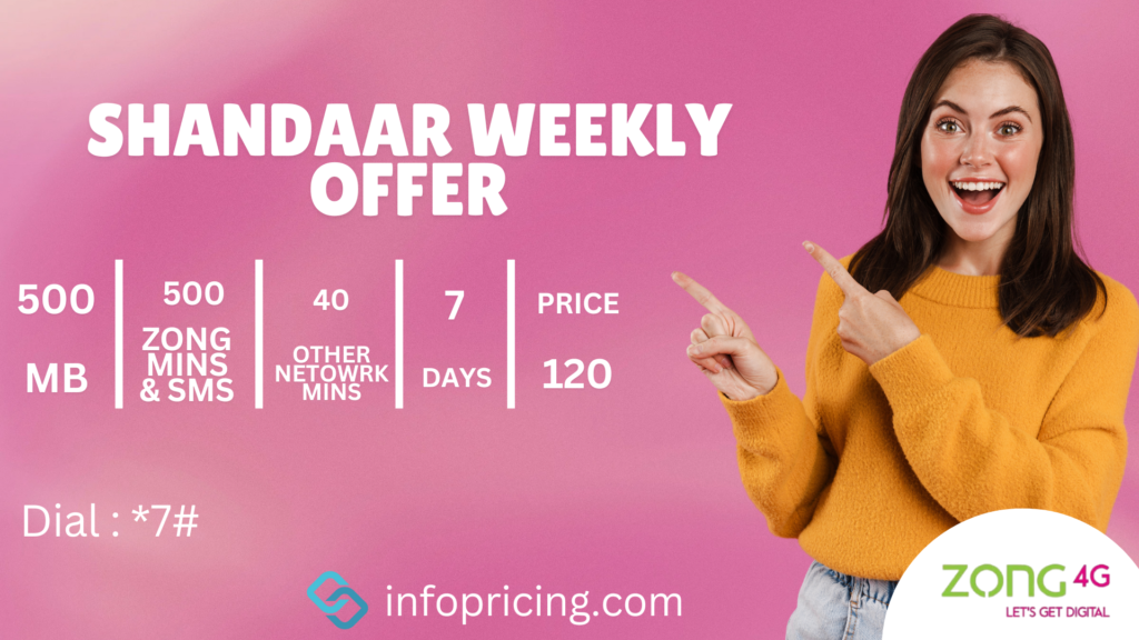 Zong Shandaar Weekly Offer