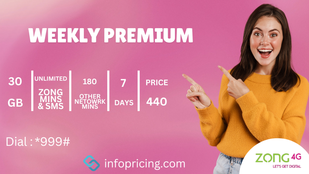 Zong Weekly Premium