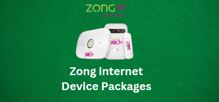 Zong internet Device Packages