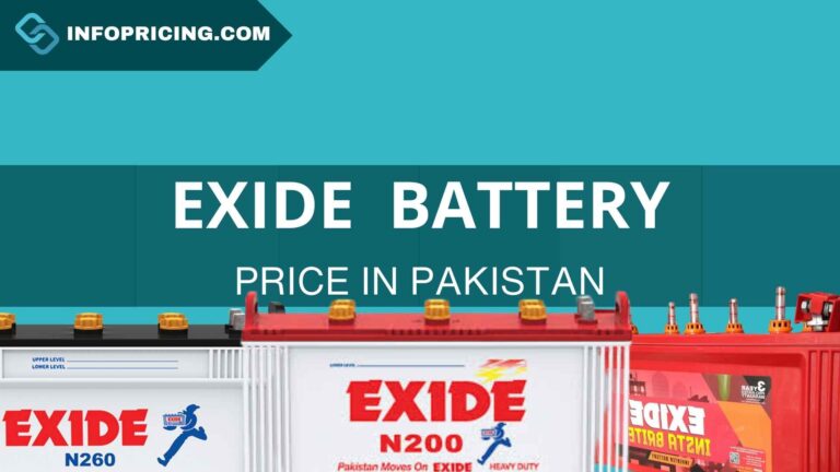 Exide Battery Price in Pakistan